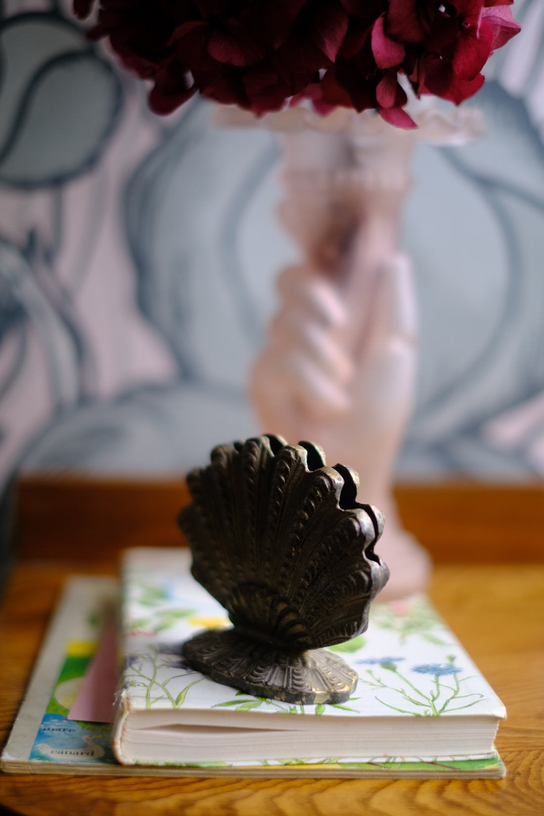 Porta biglietti conchiglia