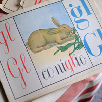 Illustrazione abbecedario