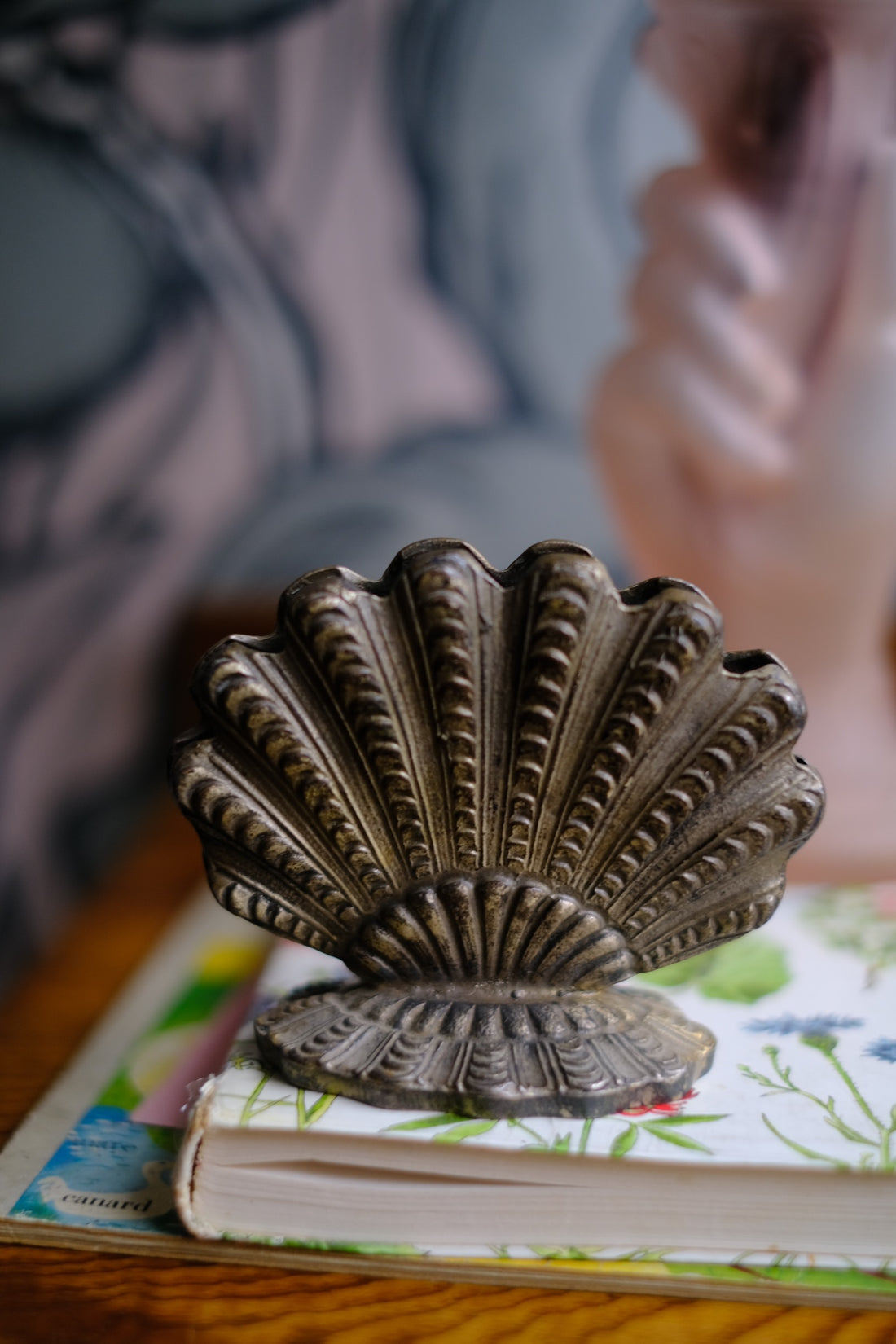 Porta biglietti conchiglia