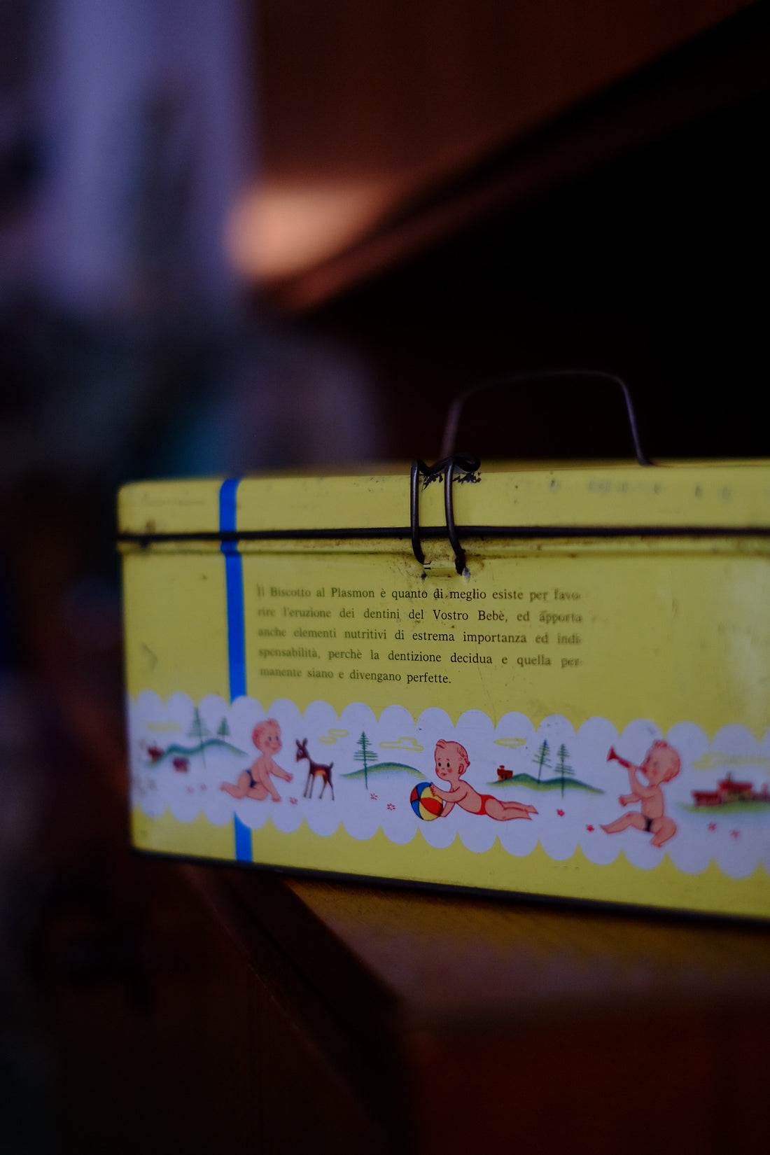 Scatola vintage Plasmon