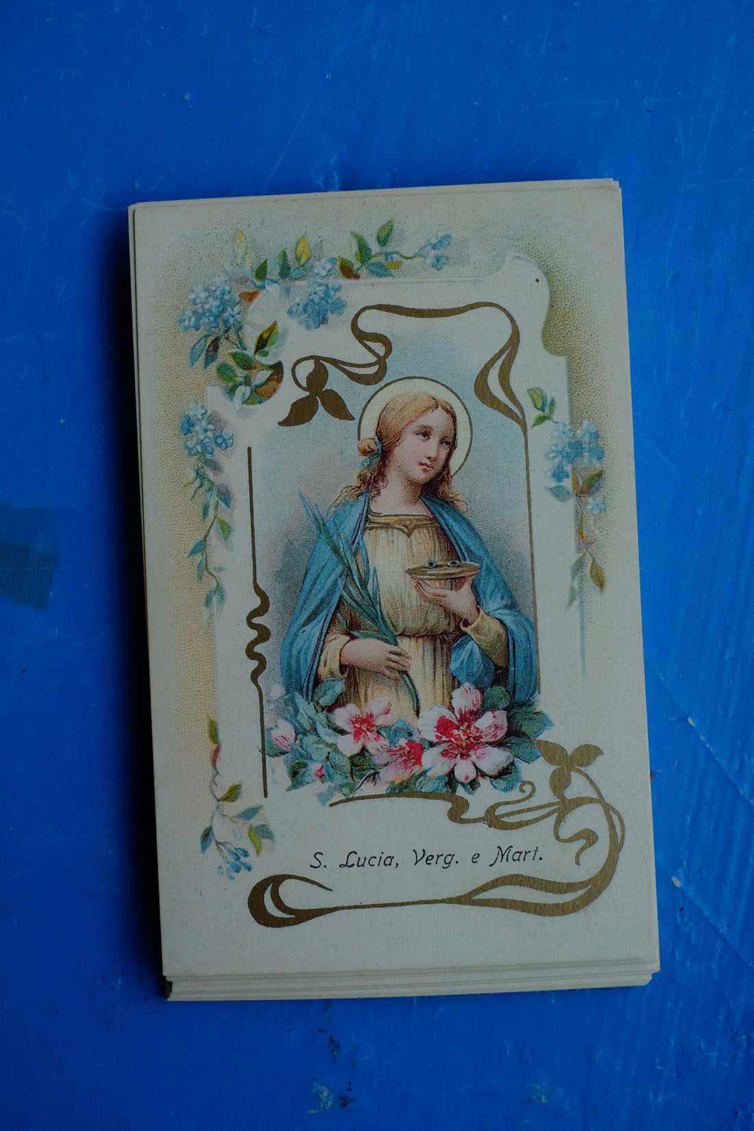 Santino vintage S.Lucia
