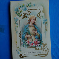 Santino vintage S.Lucia