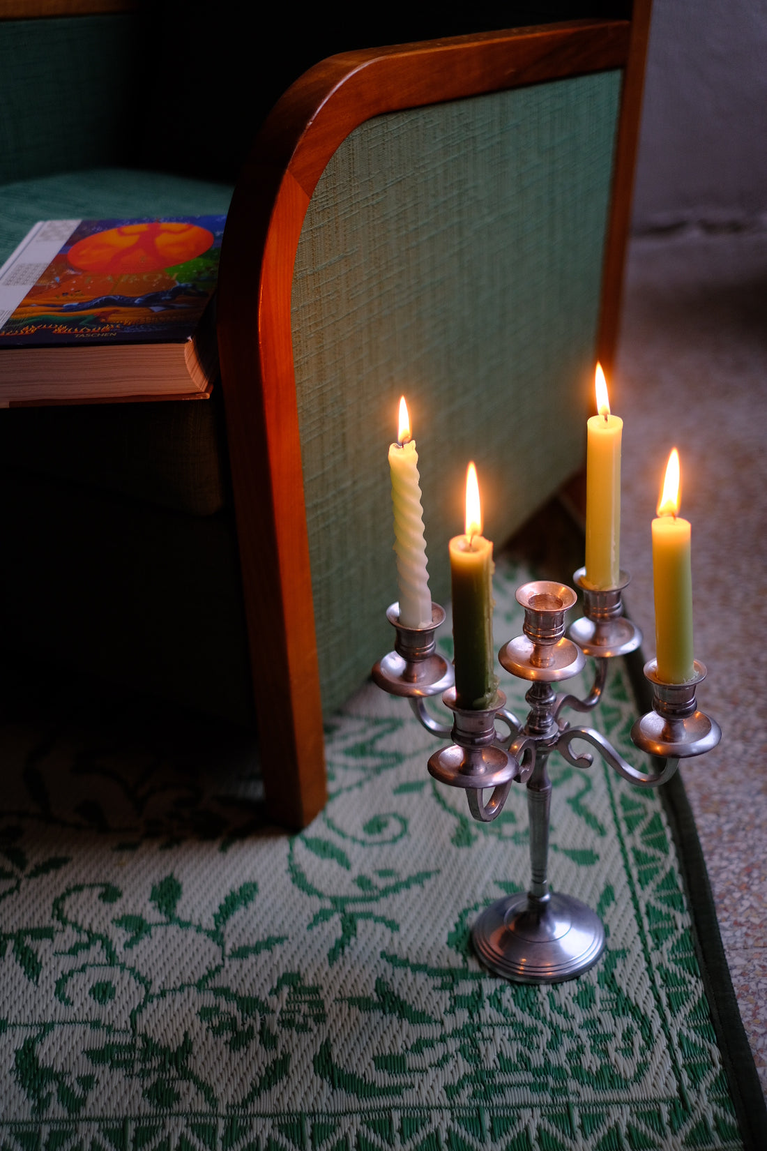 Portacandele metallo