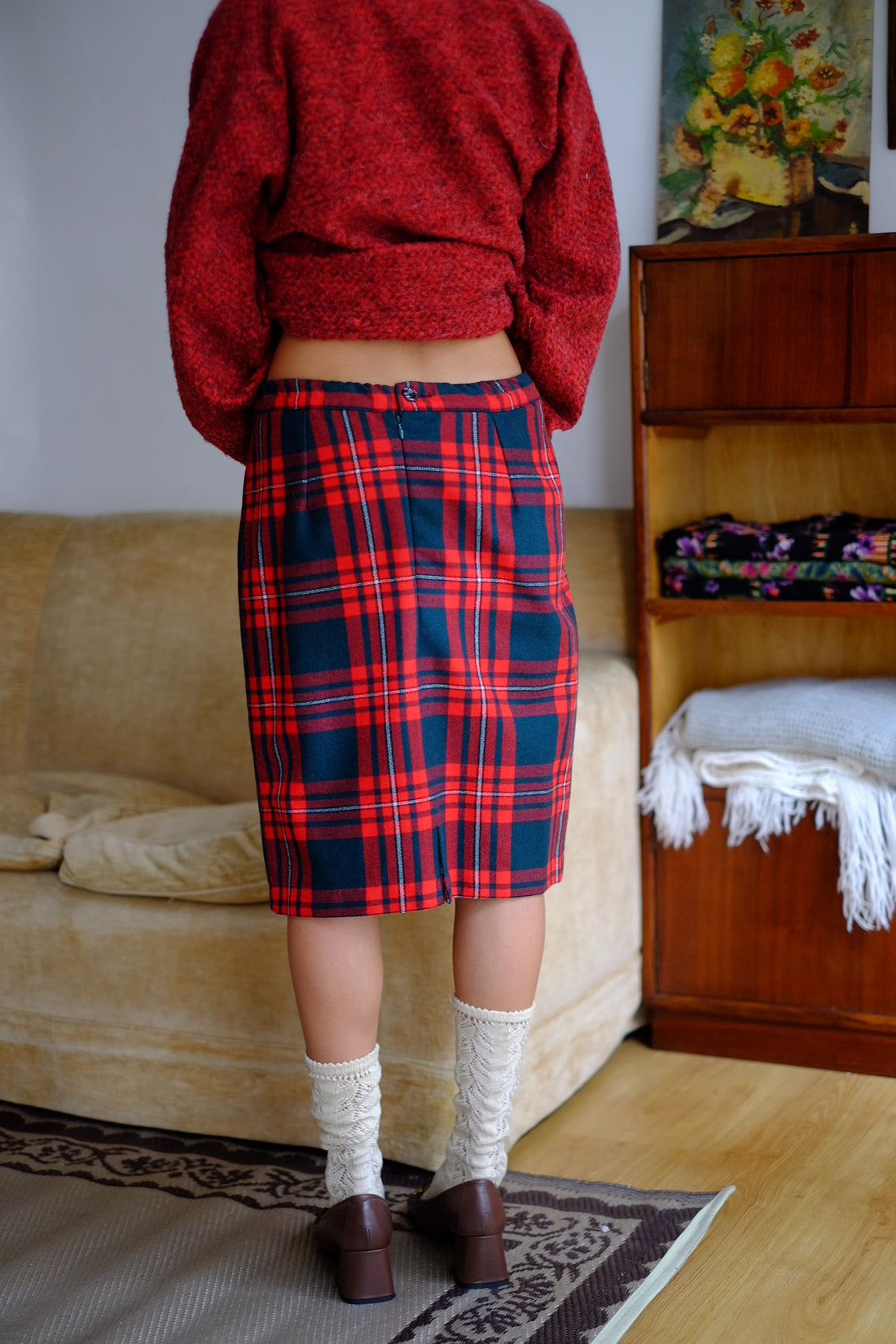 Gonna vintage scozzese