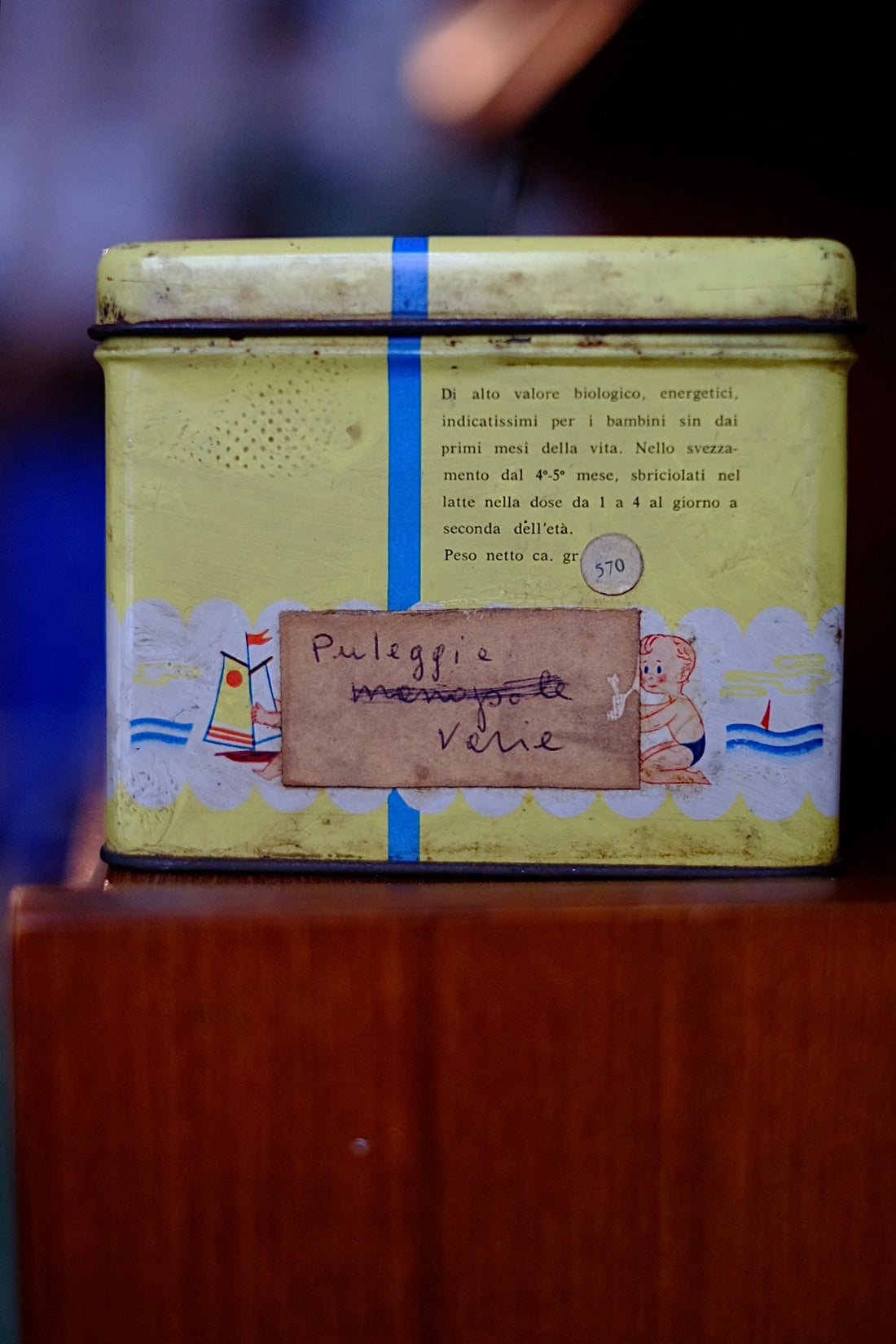 Scatola vintage Plasmon