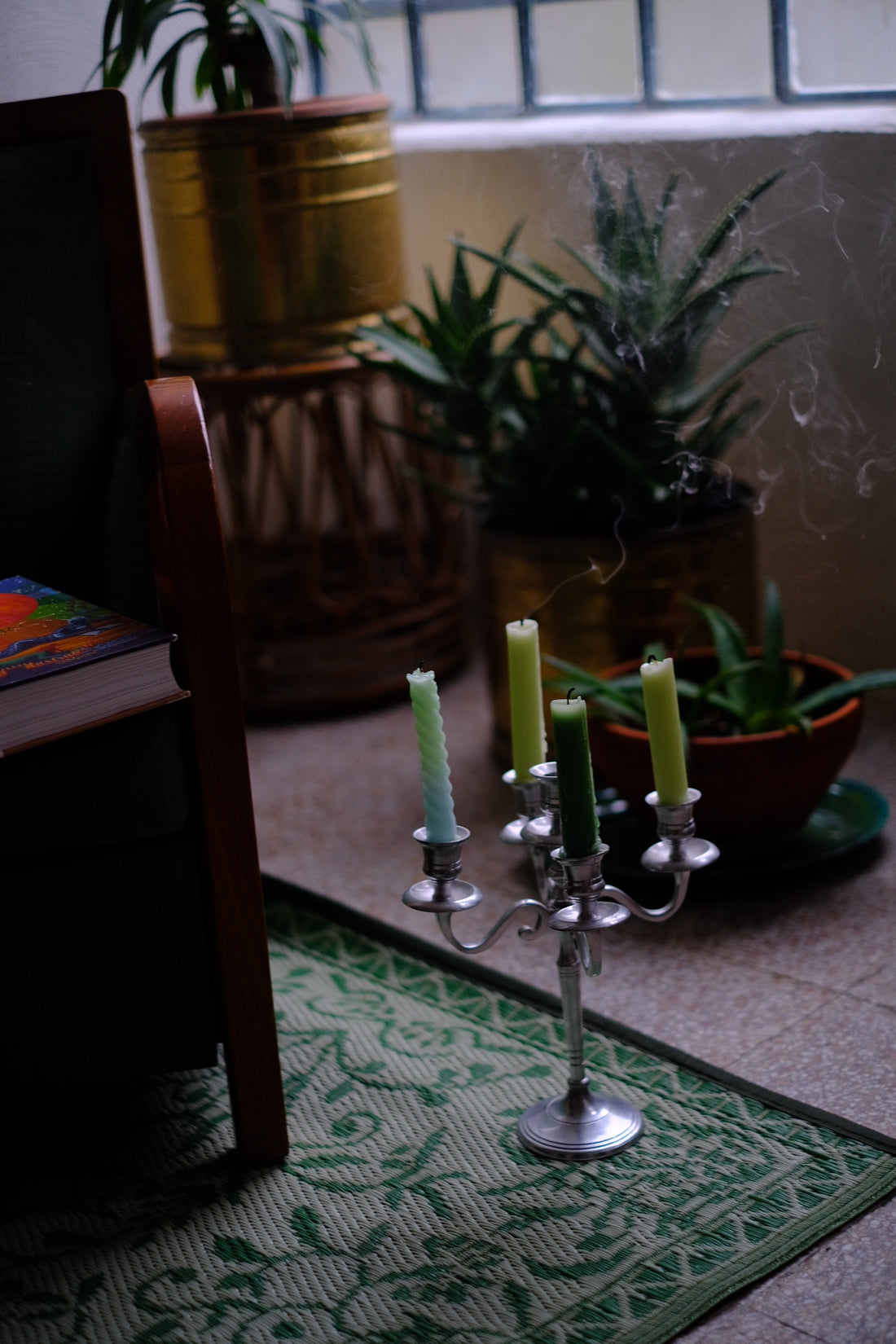 Portacandele metallo