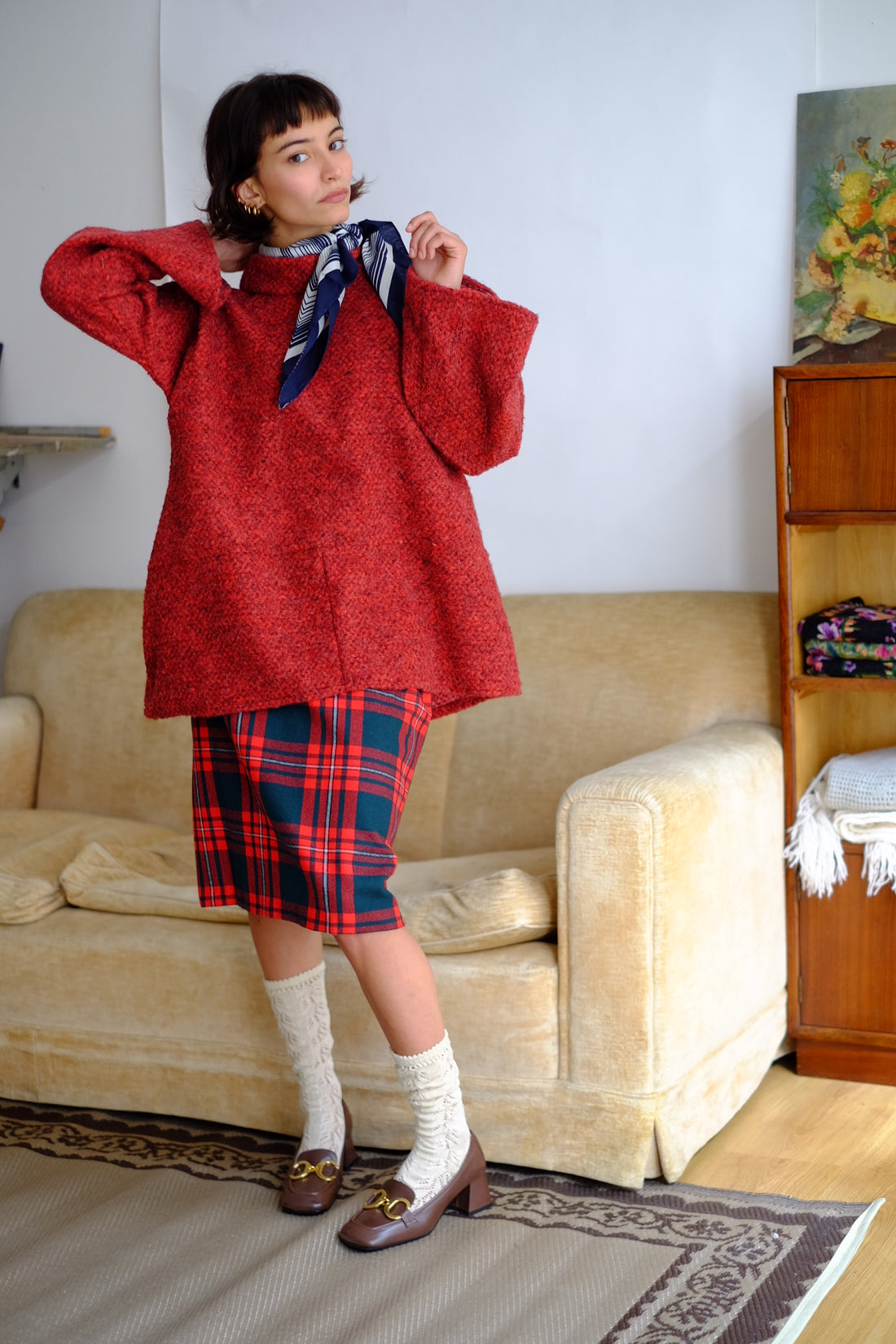 Gonna vintage scozzese