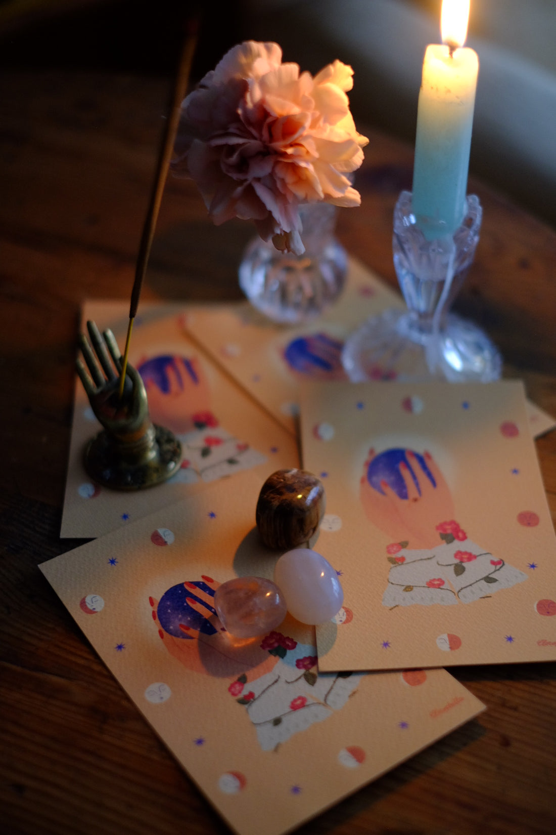 Cristalli rinnovamento e nuovi inizi