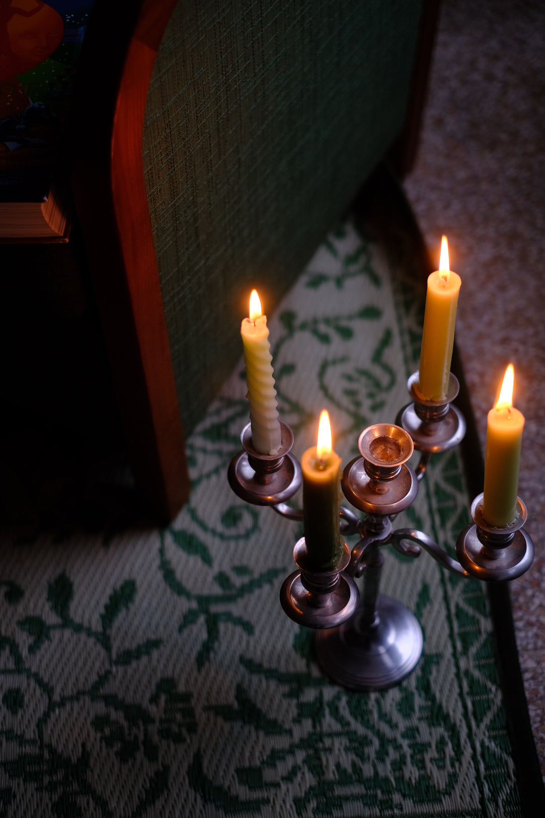 Portacandele metallo