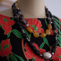 Collana pietre dure  (gialla)