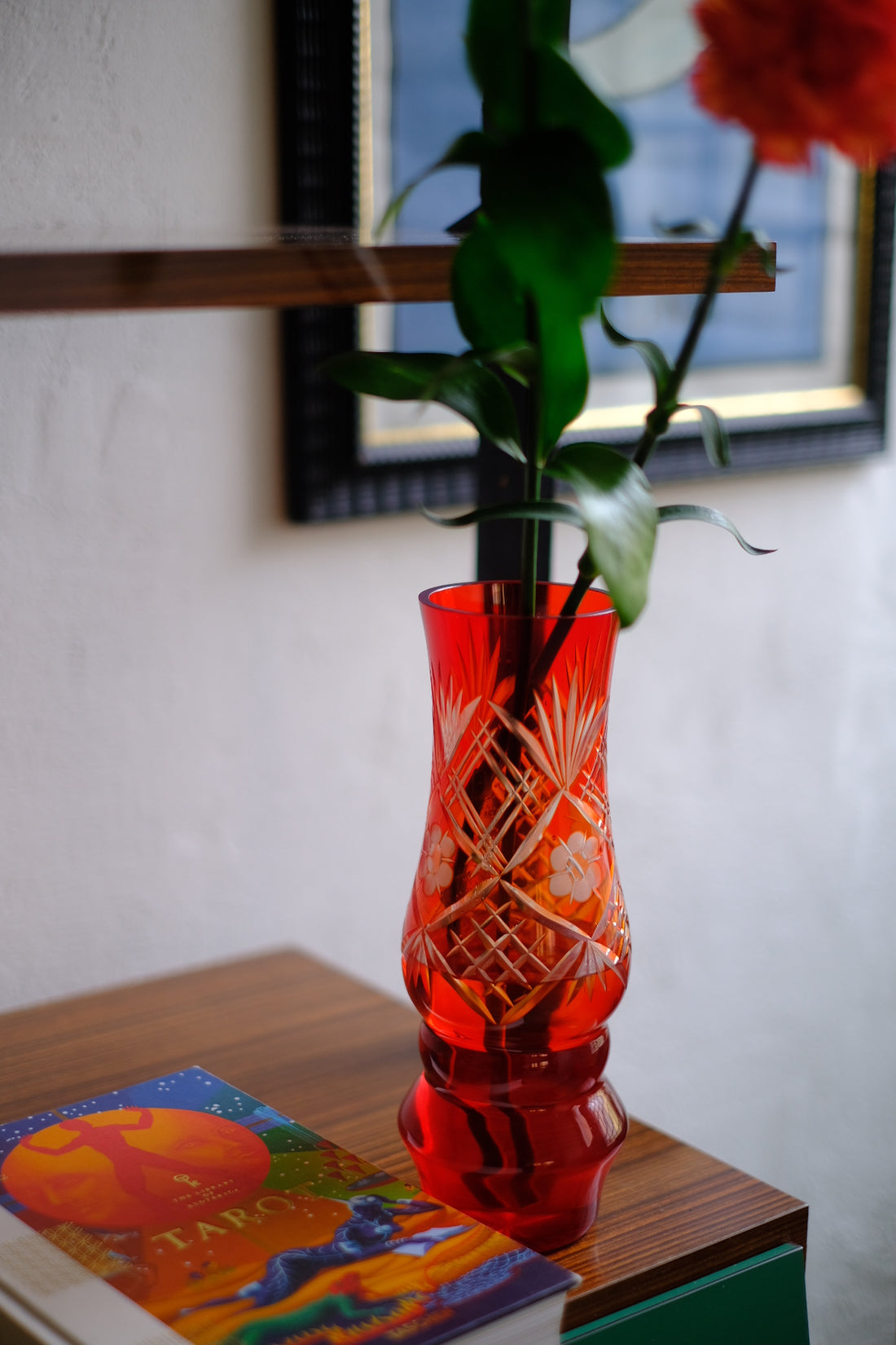 Vaso Vintage (Vetro Rosso)