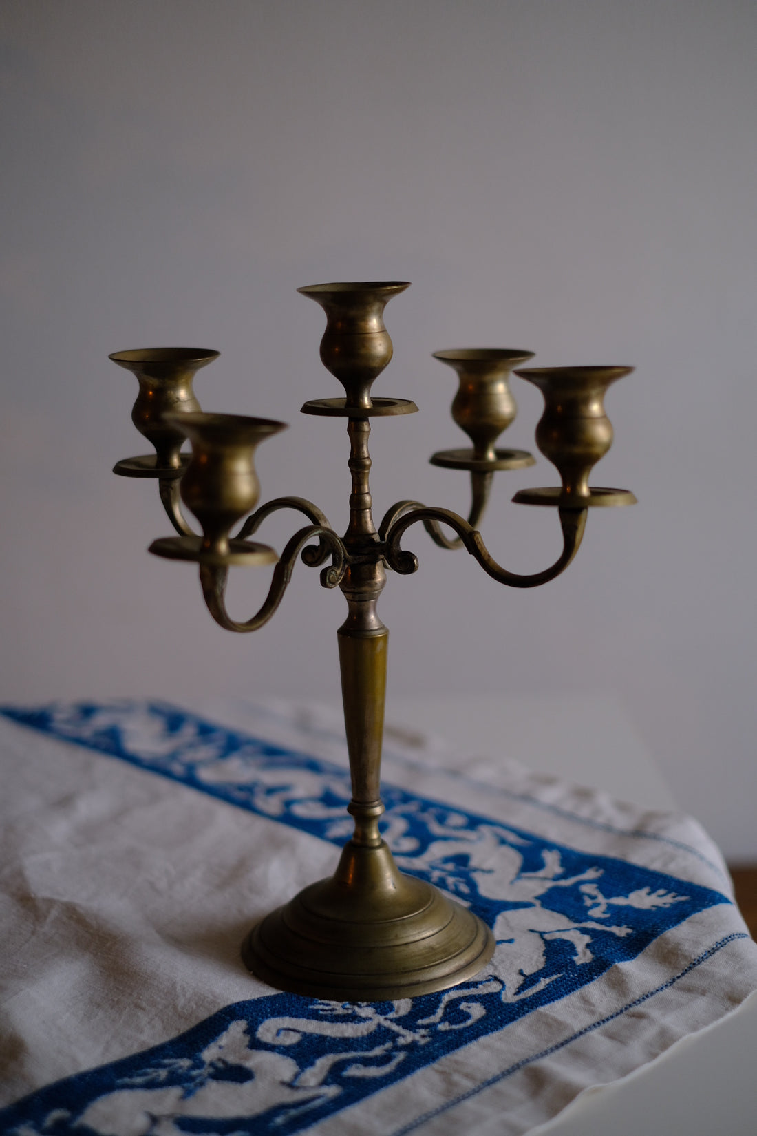 Candelabro ottone