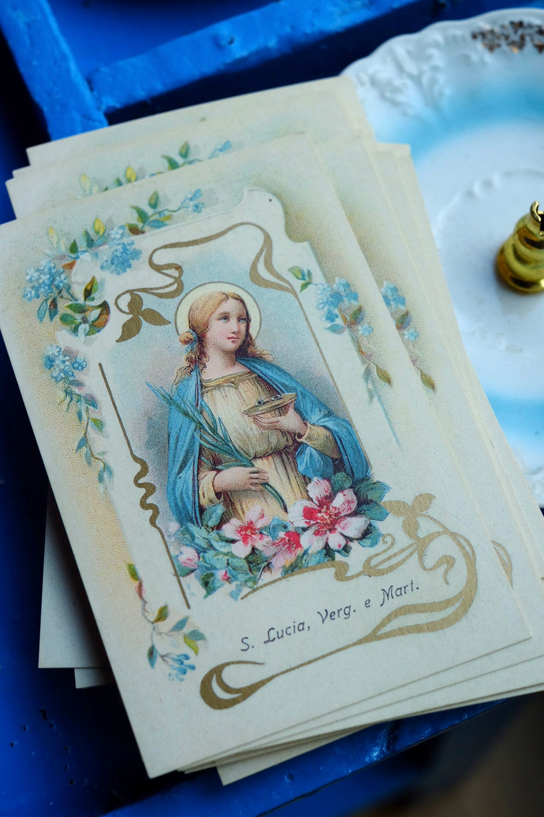 Santino vintage S.Lucia