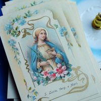 Santino vintage S.Lucia