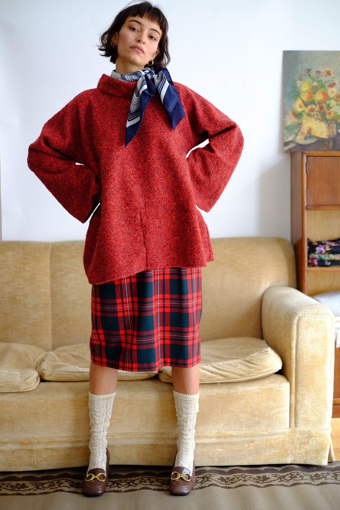 Gonna vintage scozzese