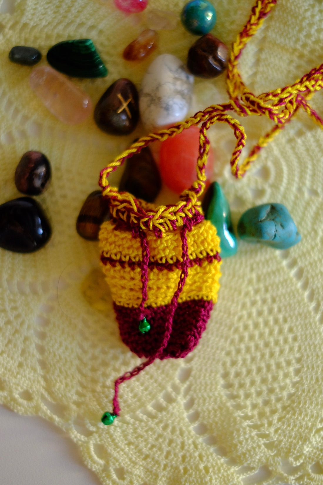 Collana uncinetto