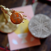 Medaglietta vintage segno zodiacale
