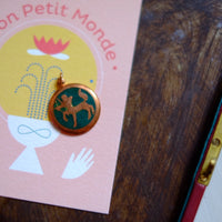 Medaglietta vintage segno zodiacale