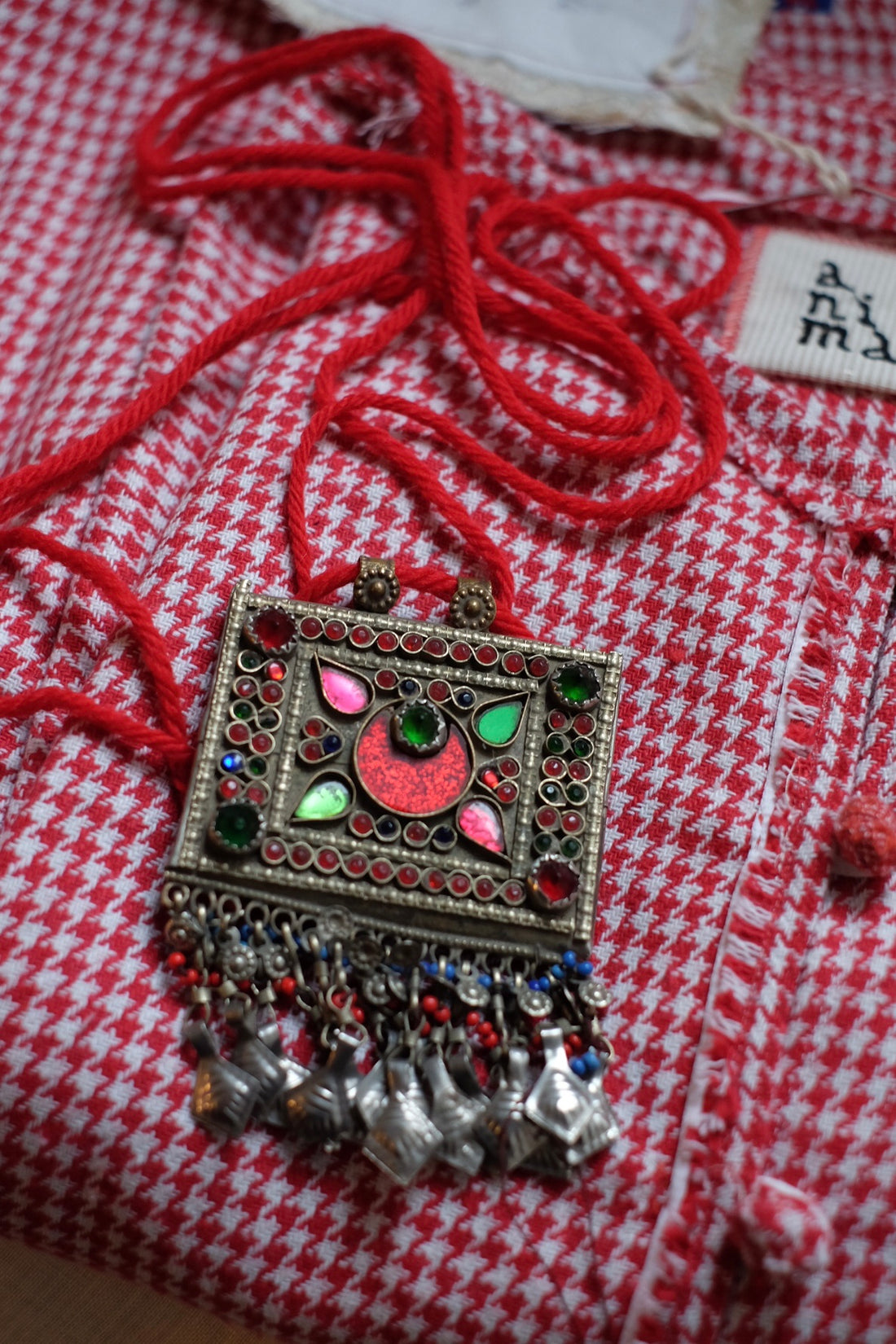 Collana ciondolo Afghano