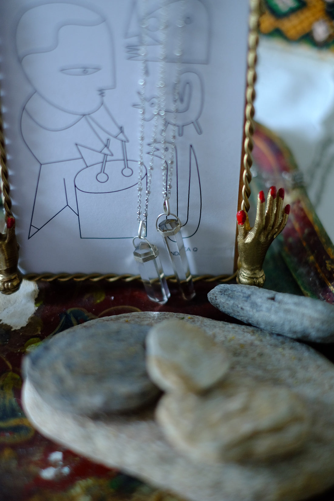 Collana Quarzo Ialino
