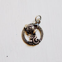 Collana con medaglietta vintage segno zodiacale