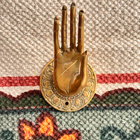 Maniglia mano ottone