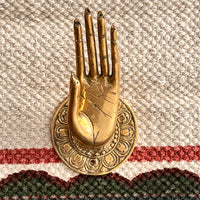 Maniglia mano ottone