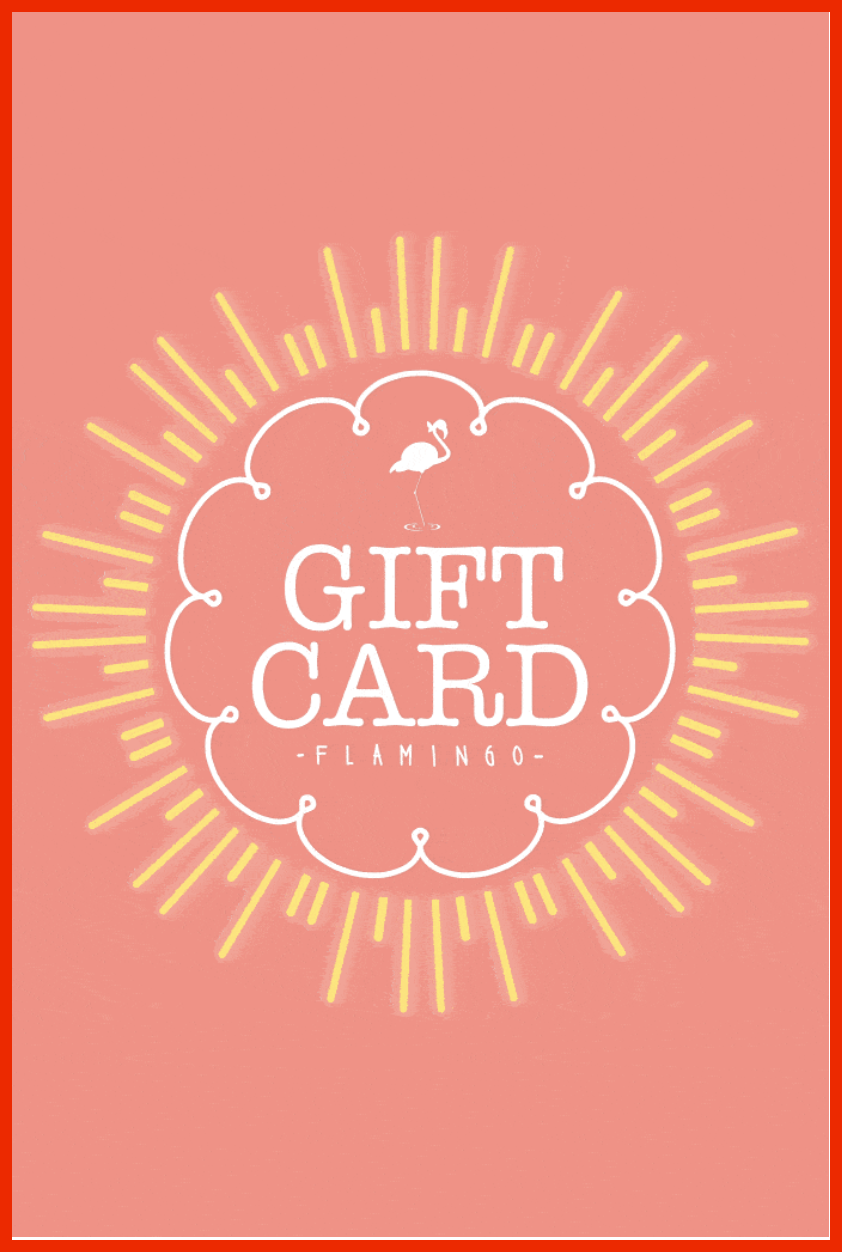 Gift Card Flamingo