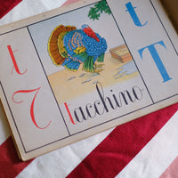 Illustrazione abbecedario