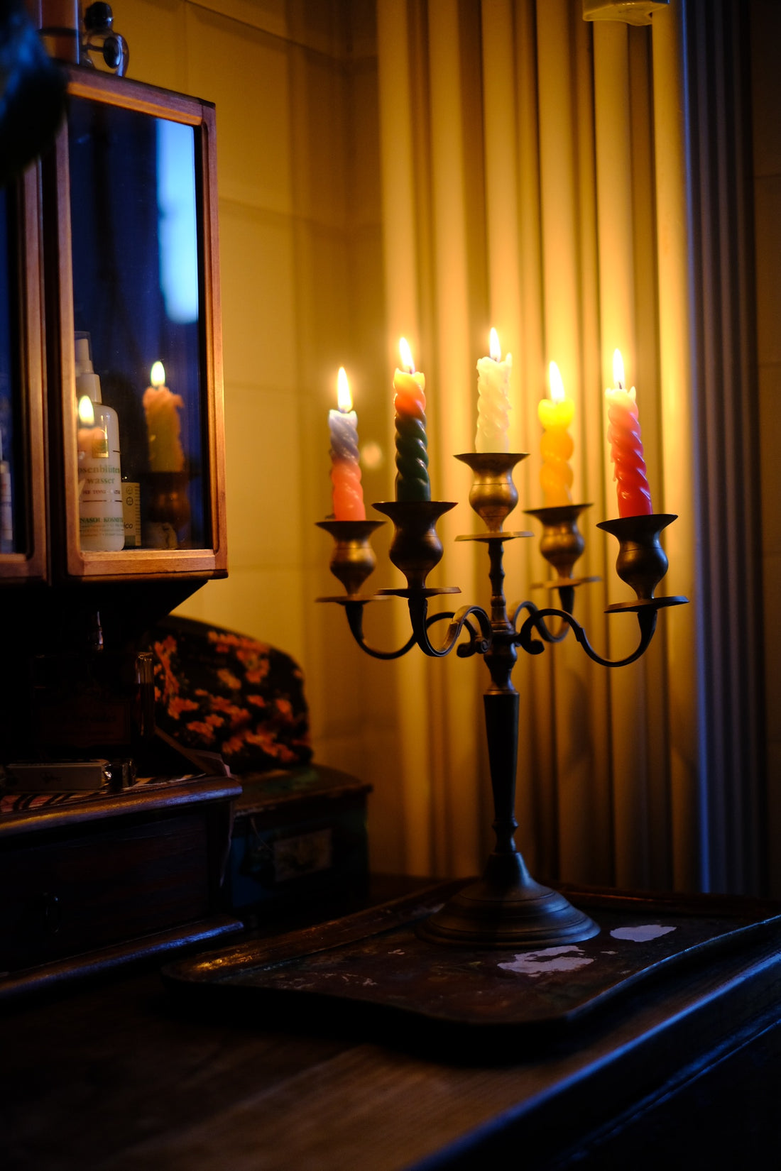 Candelabro ottone