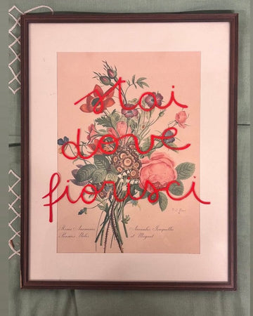 Quadro vintage Fiori