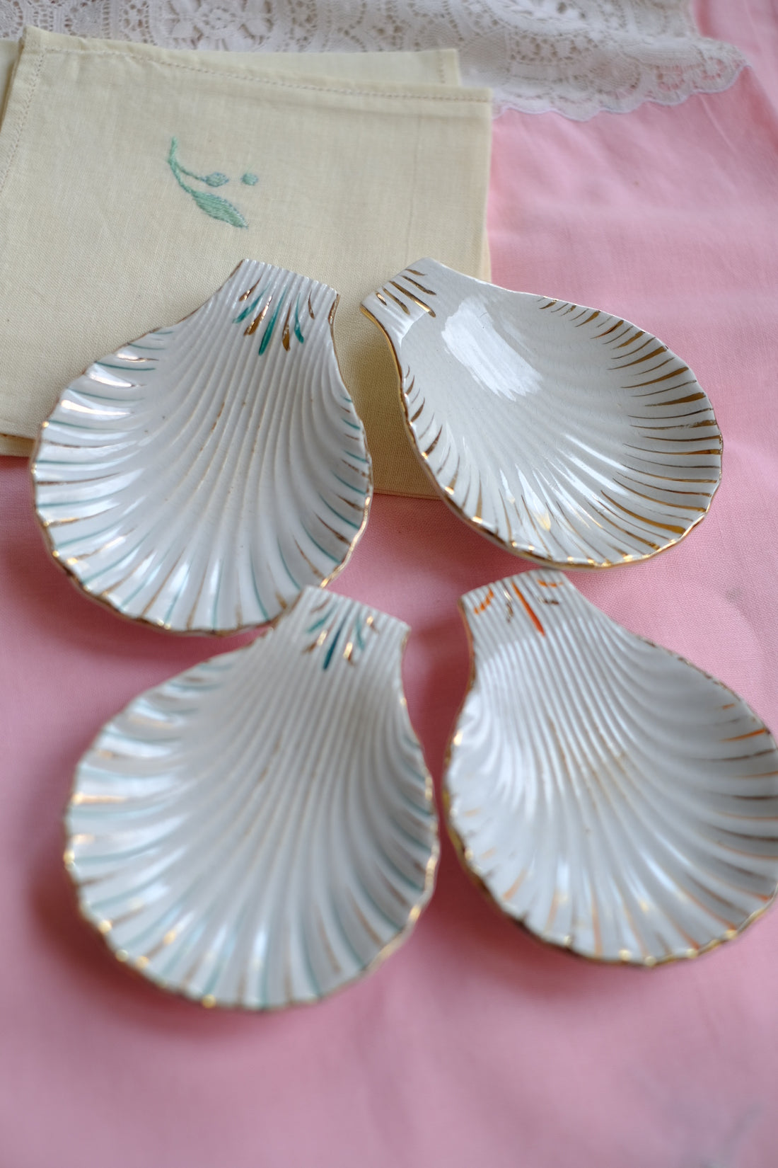 Set 4 Piattini Vintage