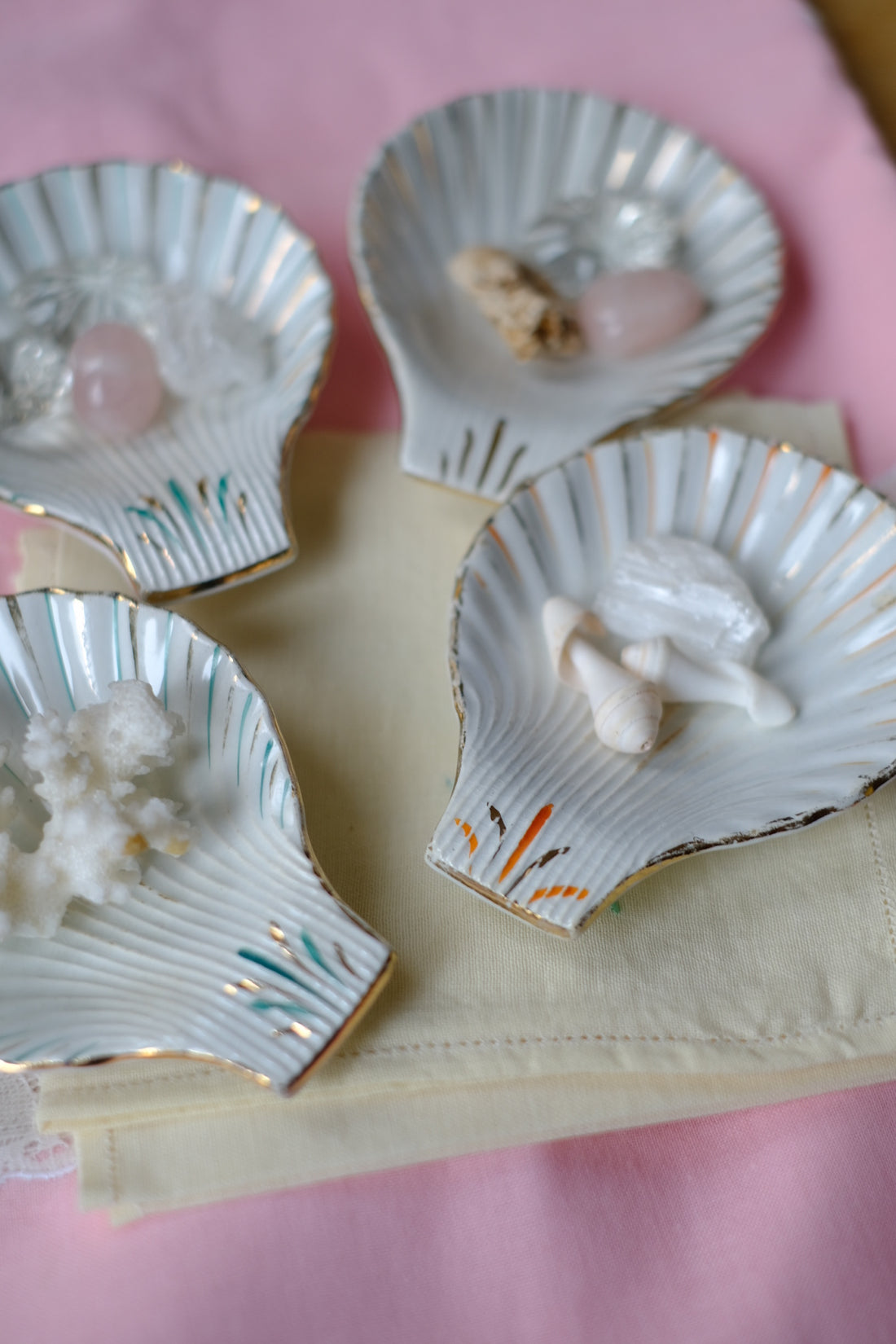 Set 4 Piattini Vintage