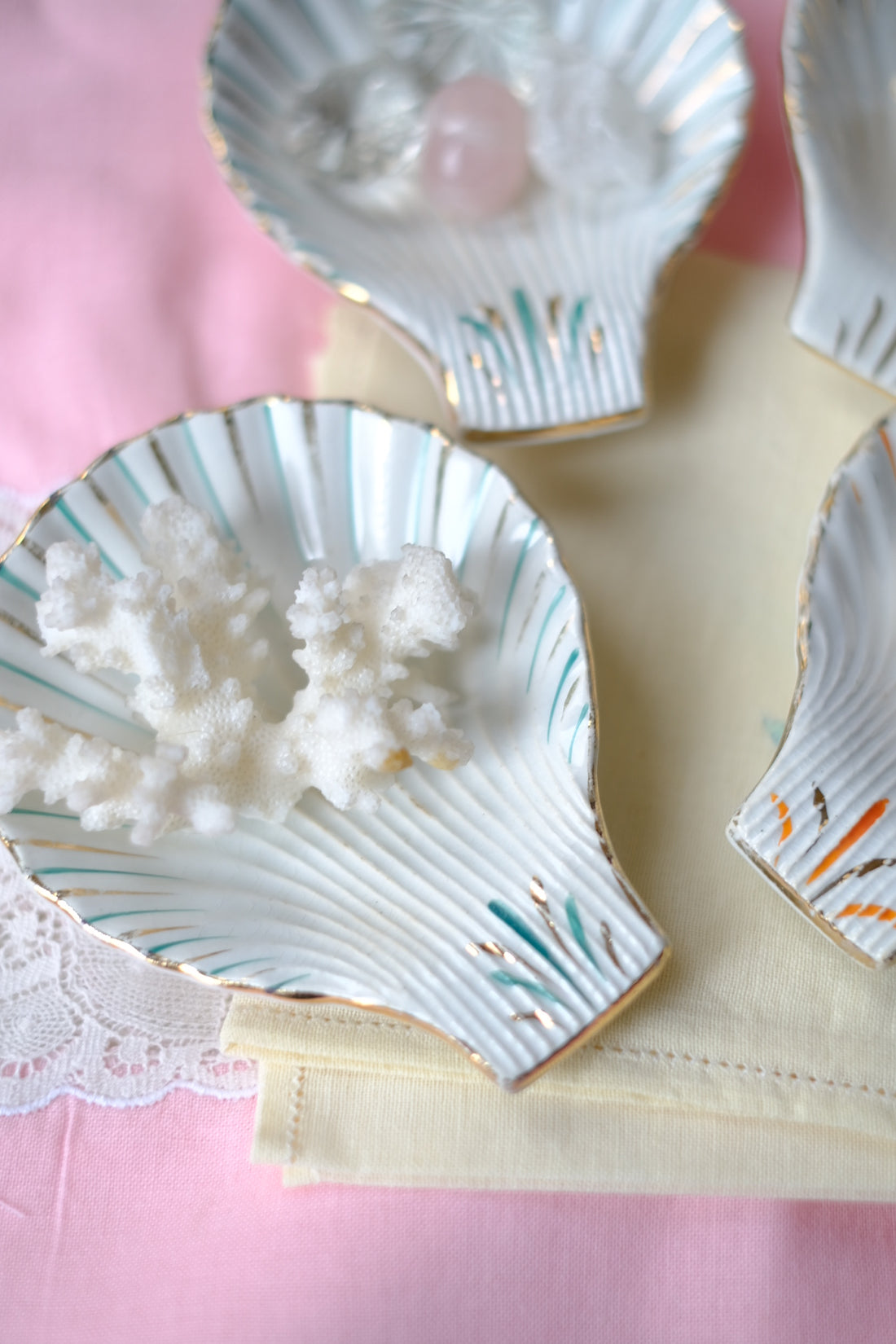 Set 4 Piattini Vintage