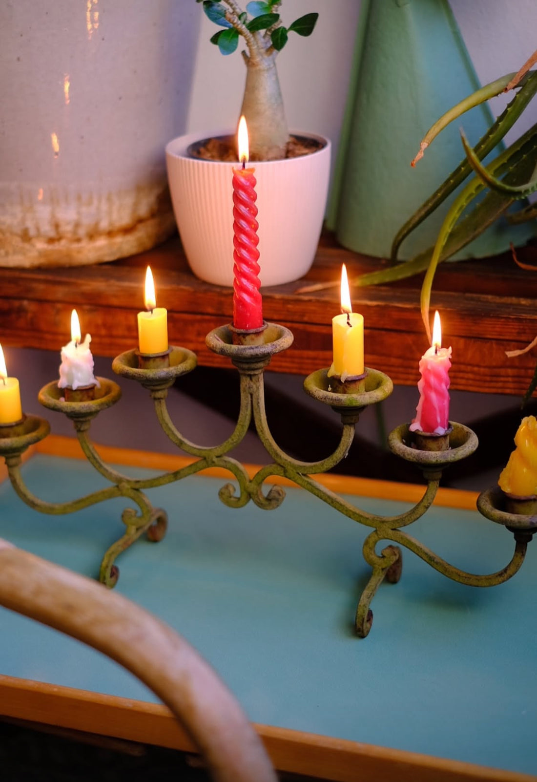 Candelabro ferro