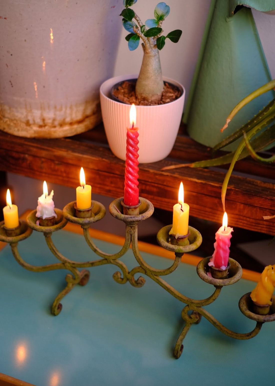 Candelabro ferro