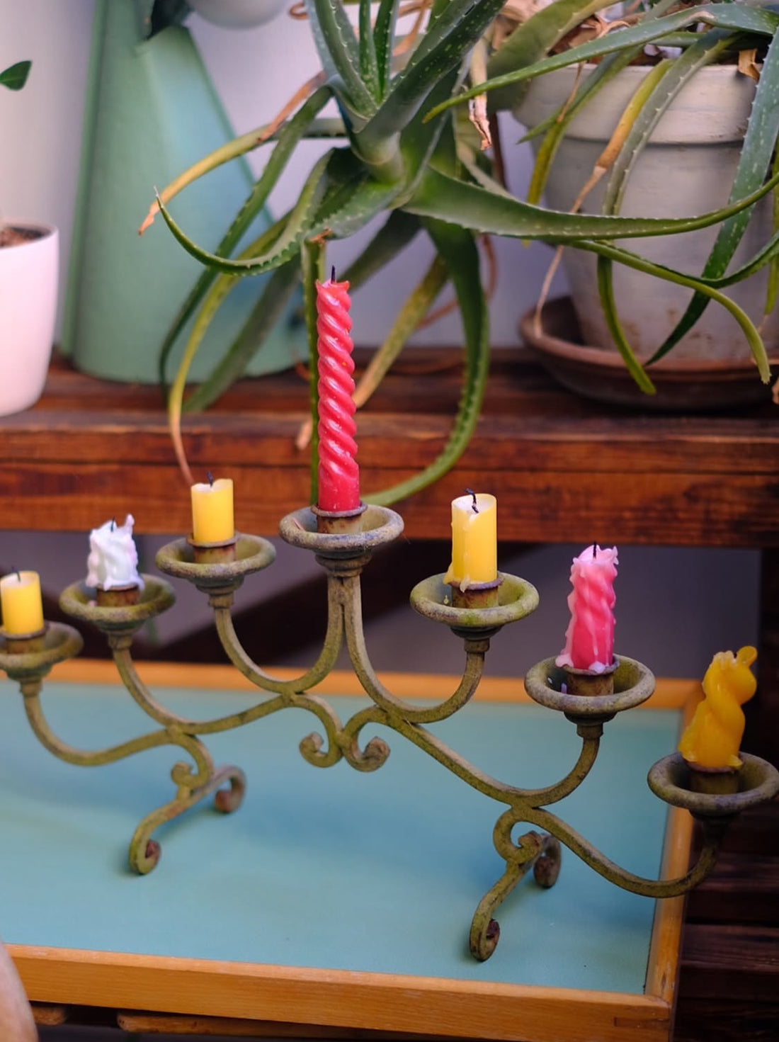 Candelabro ferro